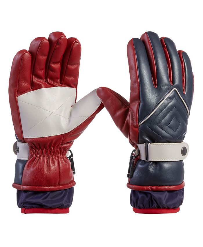 Isotoner Signature Women's Lined Alpine Archive Faux Leather