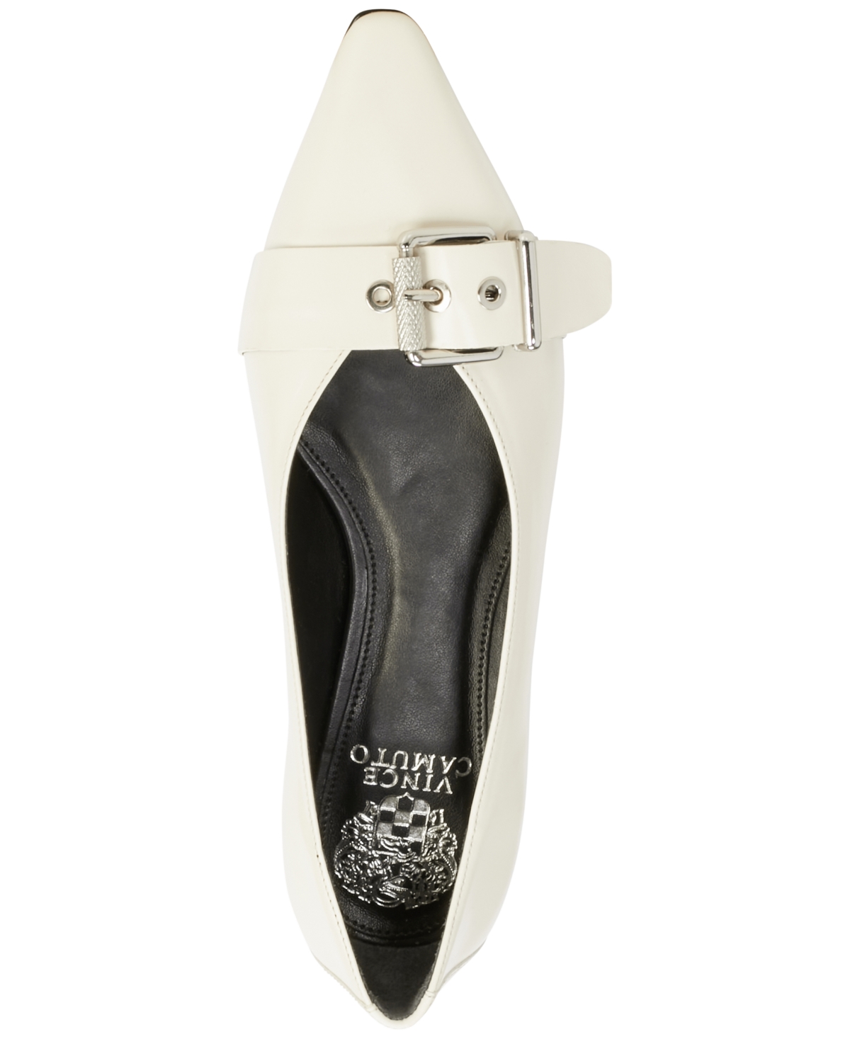 Vince Camuto Women's Megdele Buckled Pointed-Toe Flats