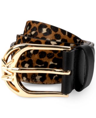 Michael Kors Leopard Print Belt Michael Kors Leopard Print Belt | eBay main image 2