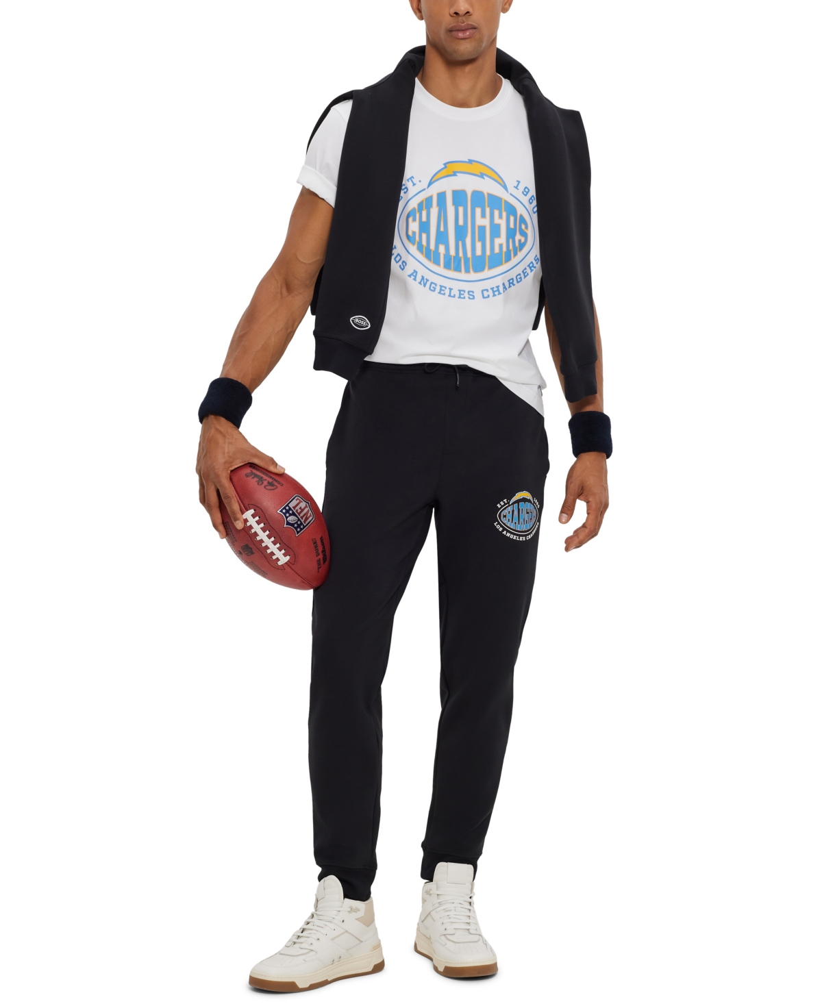 Boss by Hugo Boss Men's Boss x Nfl Los Angeles Chargers T-shirt