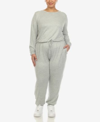 Plus Size Lounge Set, 2-Piece