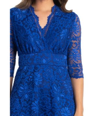 Women's Mademoiselle Lace Cocktail Dress with Sleeves
