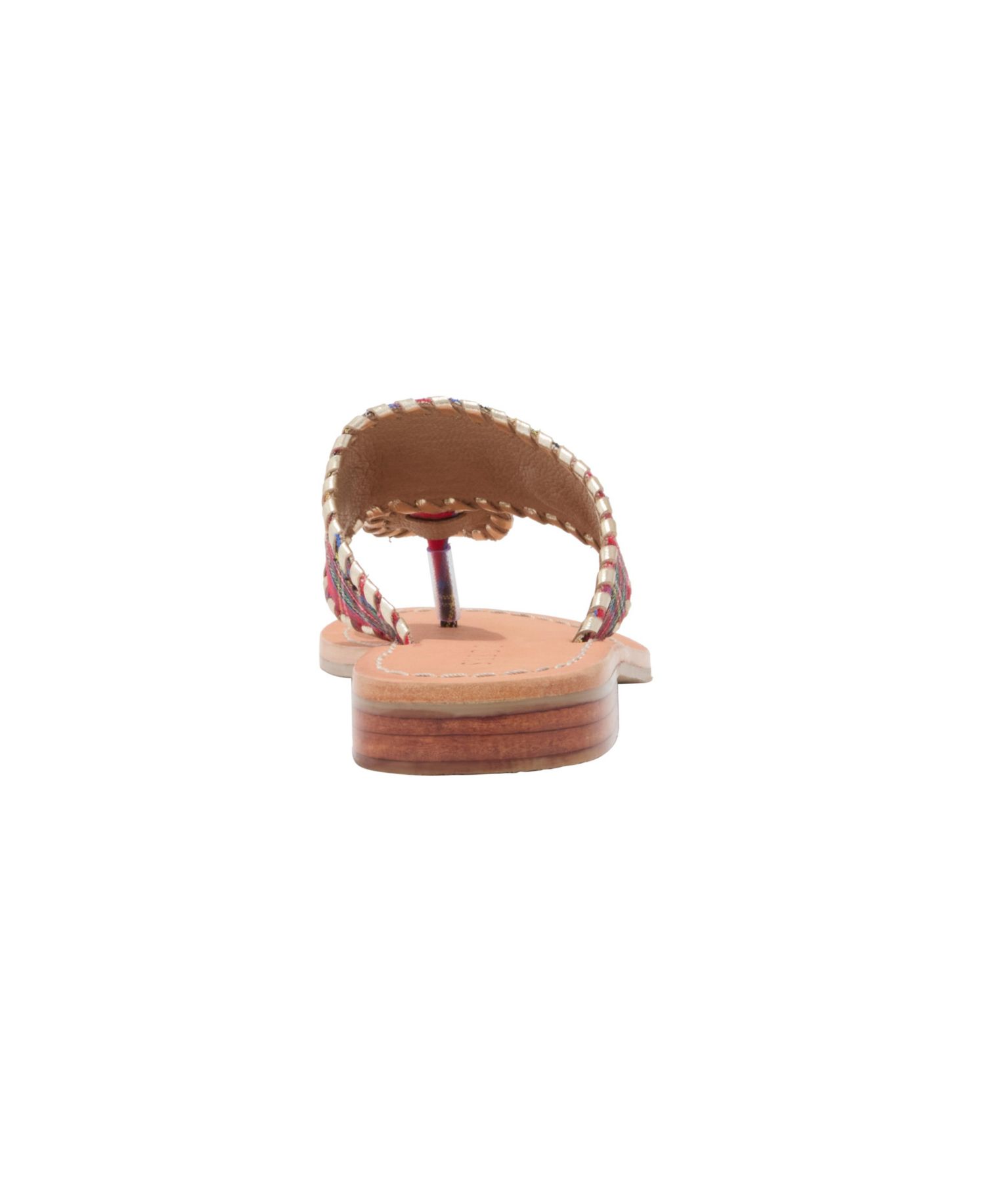 Big Girls Jacks Gum Rubber Sole Flat Sandals