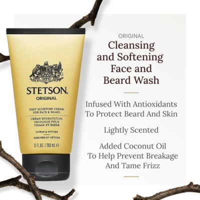 Stetson Original Deep Clean Face & Beard Wash 3 Pack
