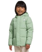 THE NORTH FACE baby 3-6 M JACKET reversible Boys Girls Blue Green Puffer  Winter
