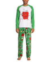 Green Family Pajamas Matching Family Pajamas - Macy's