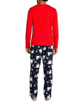 Men's peanuts christmas discount pajamas