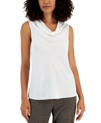 Macy's cowl neck tops online