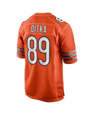 Men's Mike Ditka Orange Chicago Bears Retired Player Jersey