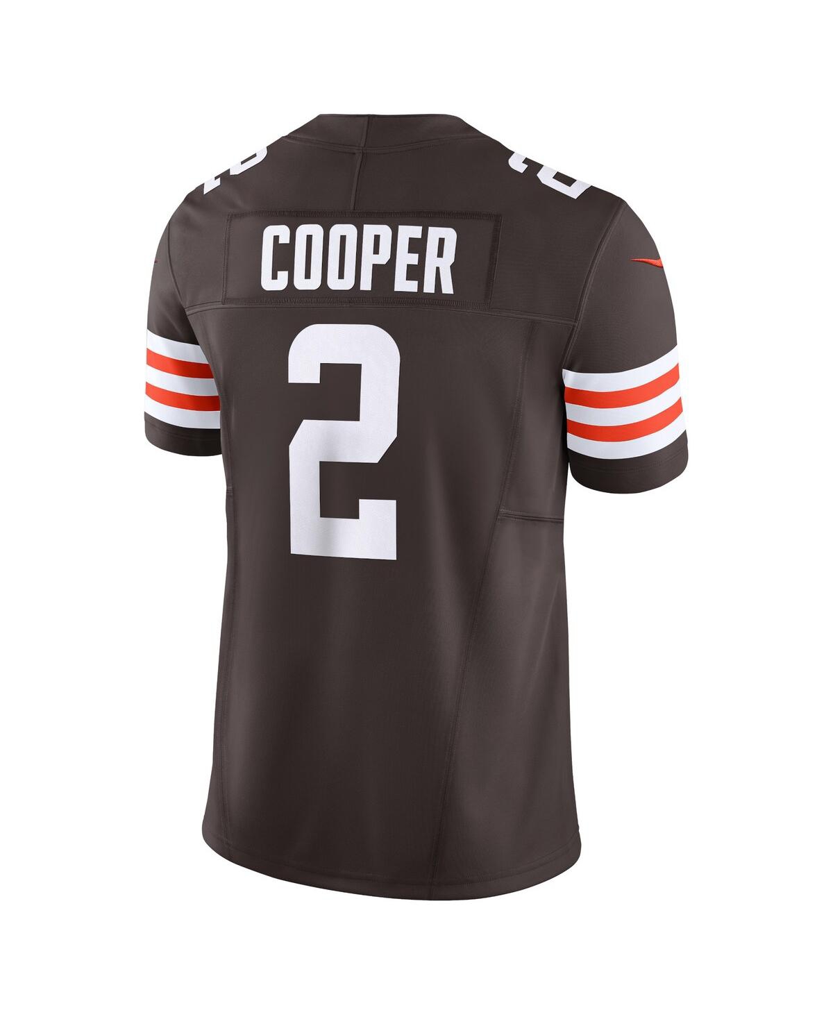 Men's Nike Amari CooperCleveland Browns Vapor F.u.s.e. Limited Jersey - Brown
