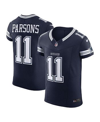 Nike Men's Nike Micah Parsons Navy Dallas Cowboys Vapor F.U.S.E. Elite  Jersey