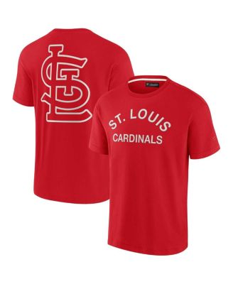 Men's and Women's Red St. Louis Cardinals Super Soft Short Sleeve T-shirt