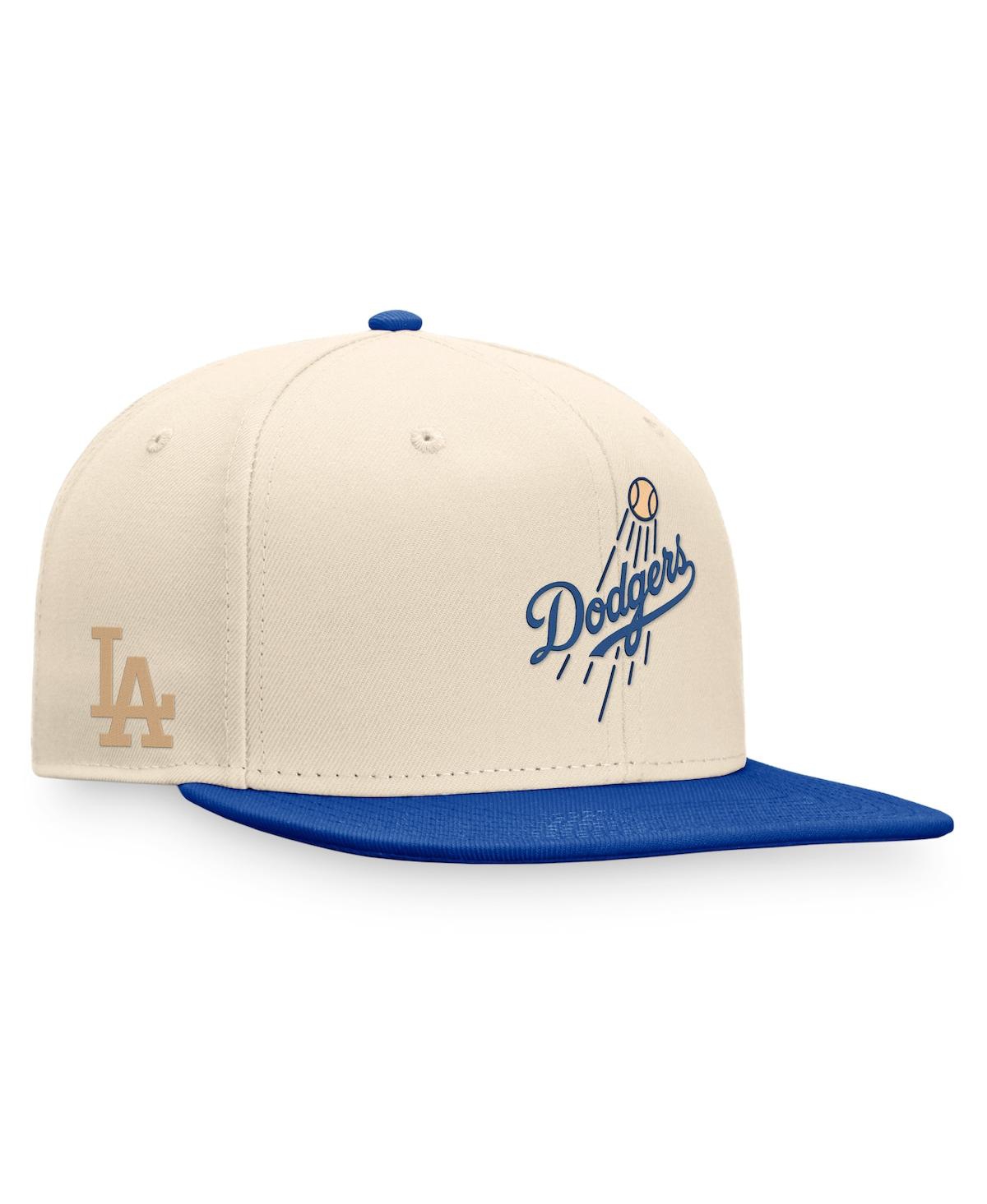 Men's Fanatics Branded White/Royal Los Angeles Dodgers Iconic