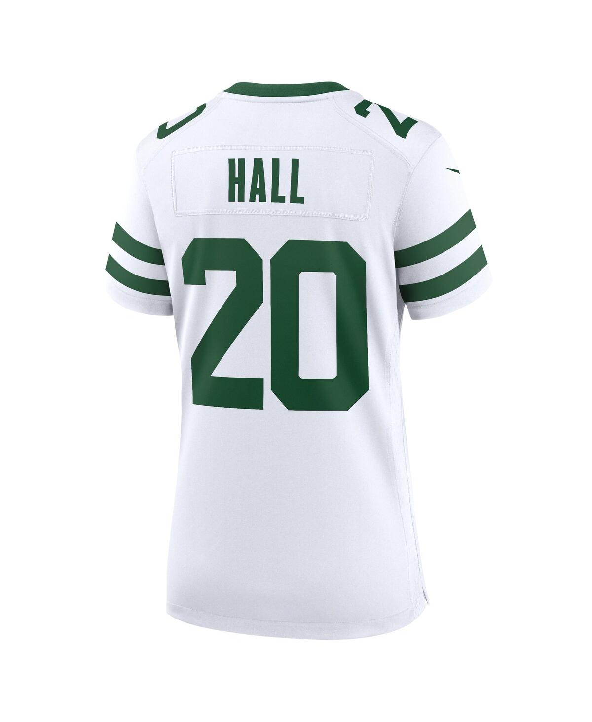 Women's Nike Breece HallNew York Jets Legacy Player Game Jersey - White