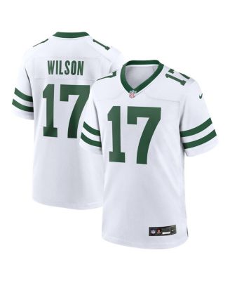 New York Jets Nike Game Road Jersey - White - Custom - Mens