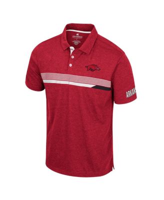 Men's Cardinal Arkansas Razorbacks No Problemo Polo Shirt