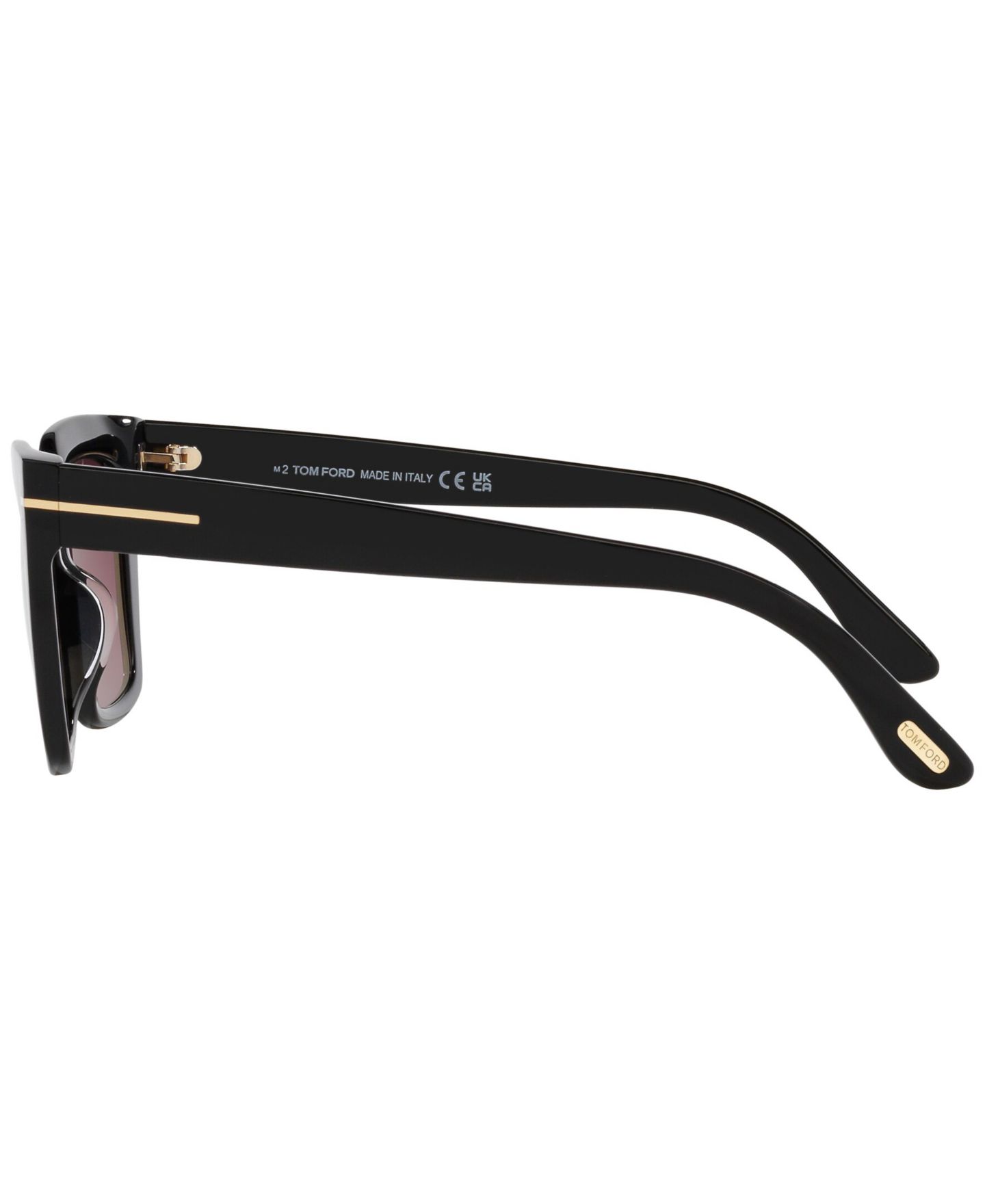 Женские солнцезащитные очки Tom Ford Winona Sunglasses, Mirror TR001637, цвет: Чёрный — фото 5