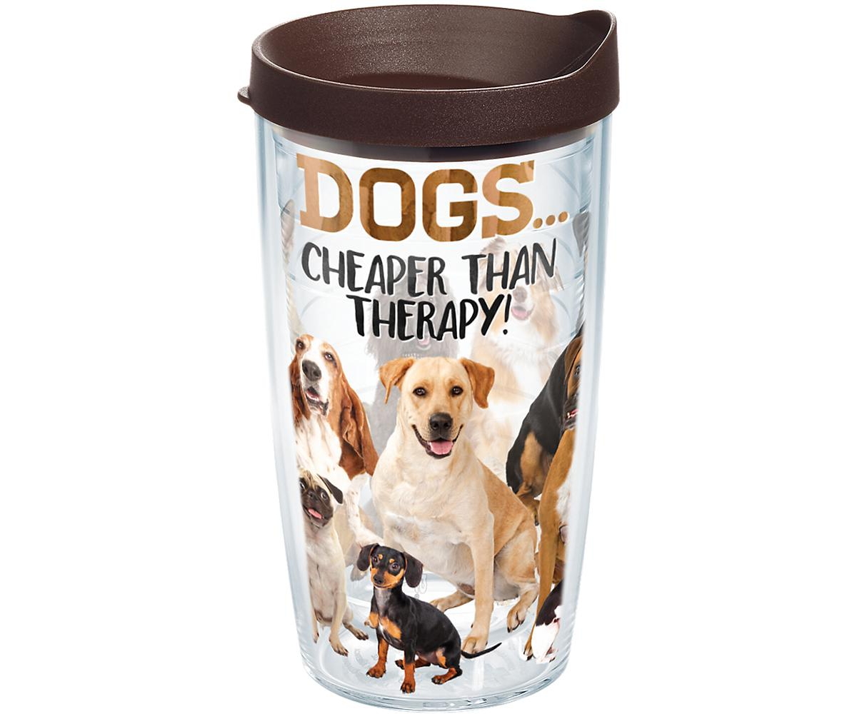 Tervis Tumbler Tervis Dog Therapy Made In Usa Double Walled Insulated Tumbler Travel Cup Keeps Drinks Cold & Hot, 1 In Open Miscellaneous