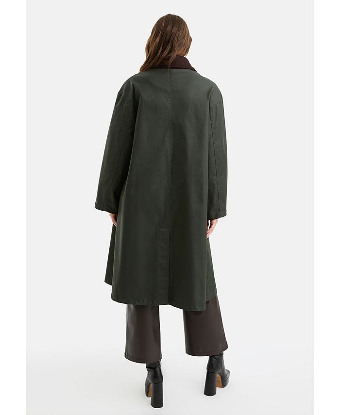 NOCTURNE Women's Oversized Trench Coat Macy's