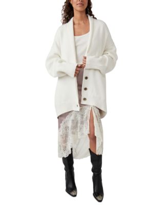 Free People - Women's Chamomile Shawl-Collar Cardigan