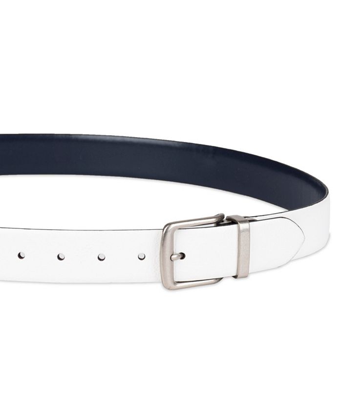 Tommy Bahama Men's Two-In-One Reversible Cushion Inlaid Casual Belt ...