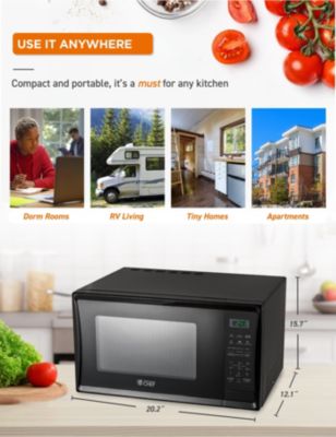 1.1 Cu. Ft. 1000W Countertop Microwave Oven