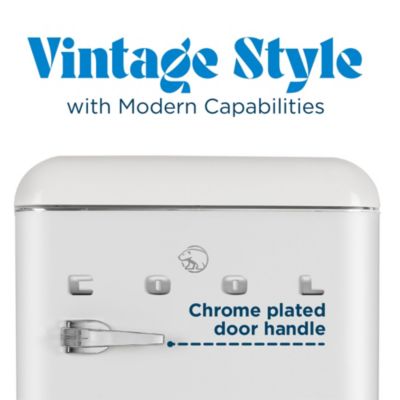 4.4 Cu. Ft. Retro Refrigerator