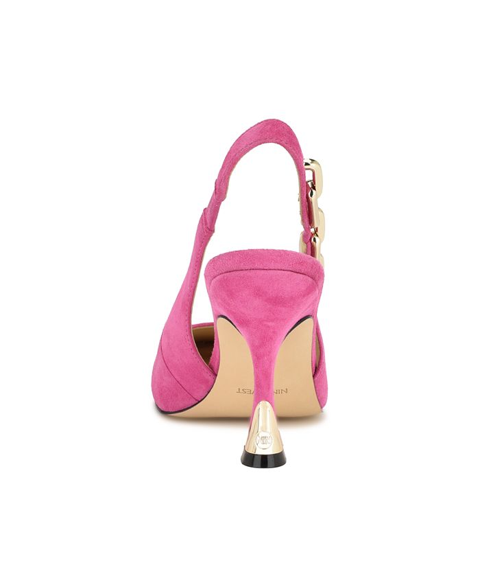 Nine West Women's Veroni Stiletto Slingback Dress Pumps - Macy's