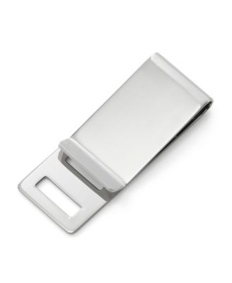 Men's Stainless Steel Cut Out Money Clip