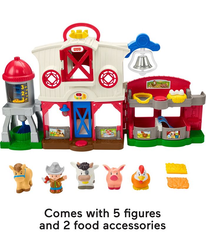 Fisher-Price Little People Caring for Animals Farm, Action Playset - Multi