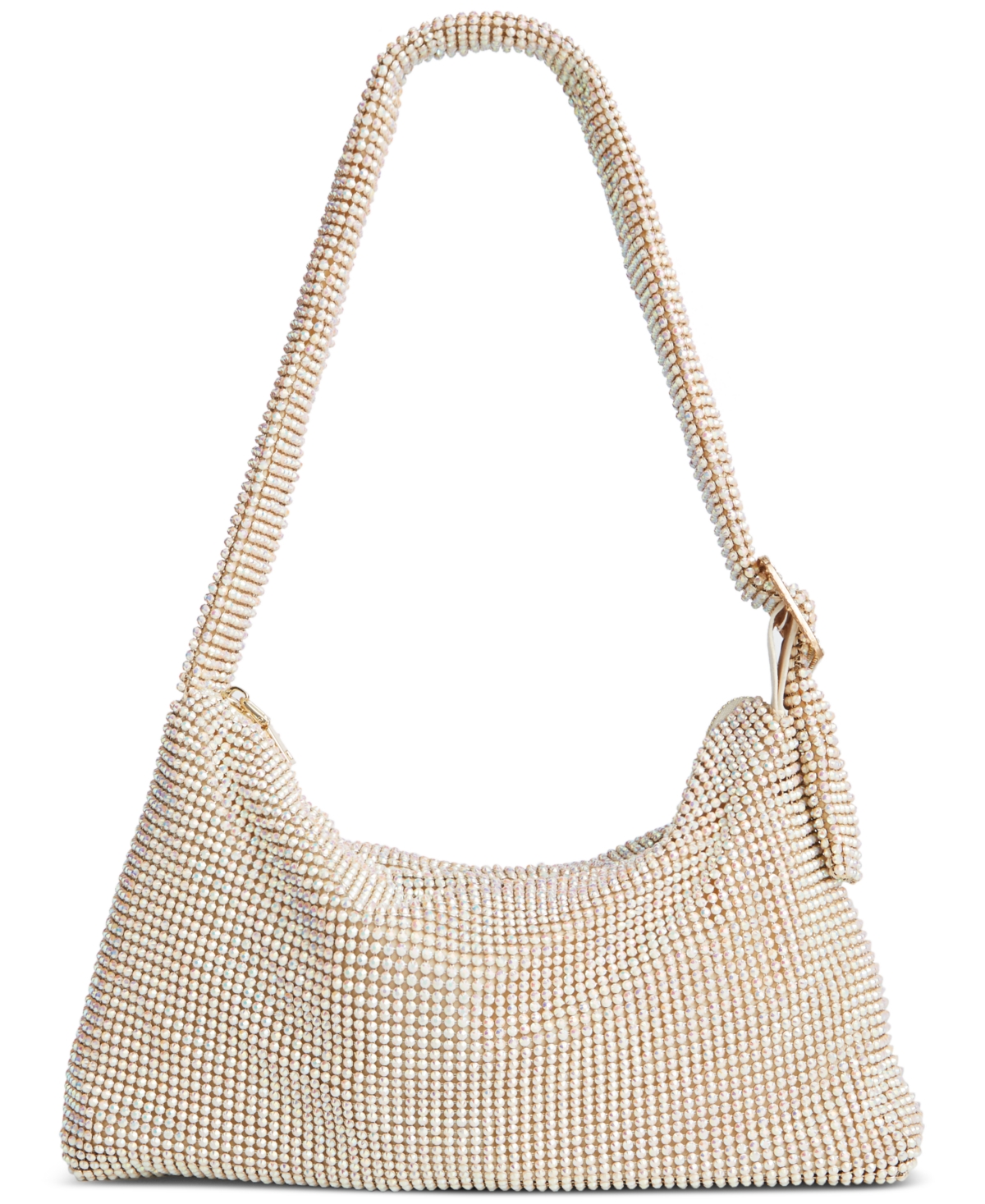 Inc International Concepts Diamond Mini Soft Shoulder Bag, Created For Macy's In Gold
