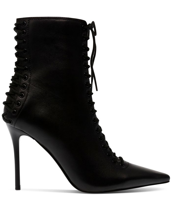 Steve Madden Women's Allnight LaceUp Stiletto Dress Booties Macy's