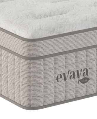 Evaya 12" Bliss Plush Eurotop Mattress in a Box - King