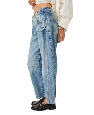 Women's We The Free Good Luck Mid-Rise Barrel Jeans