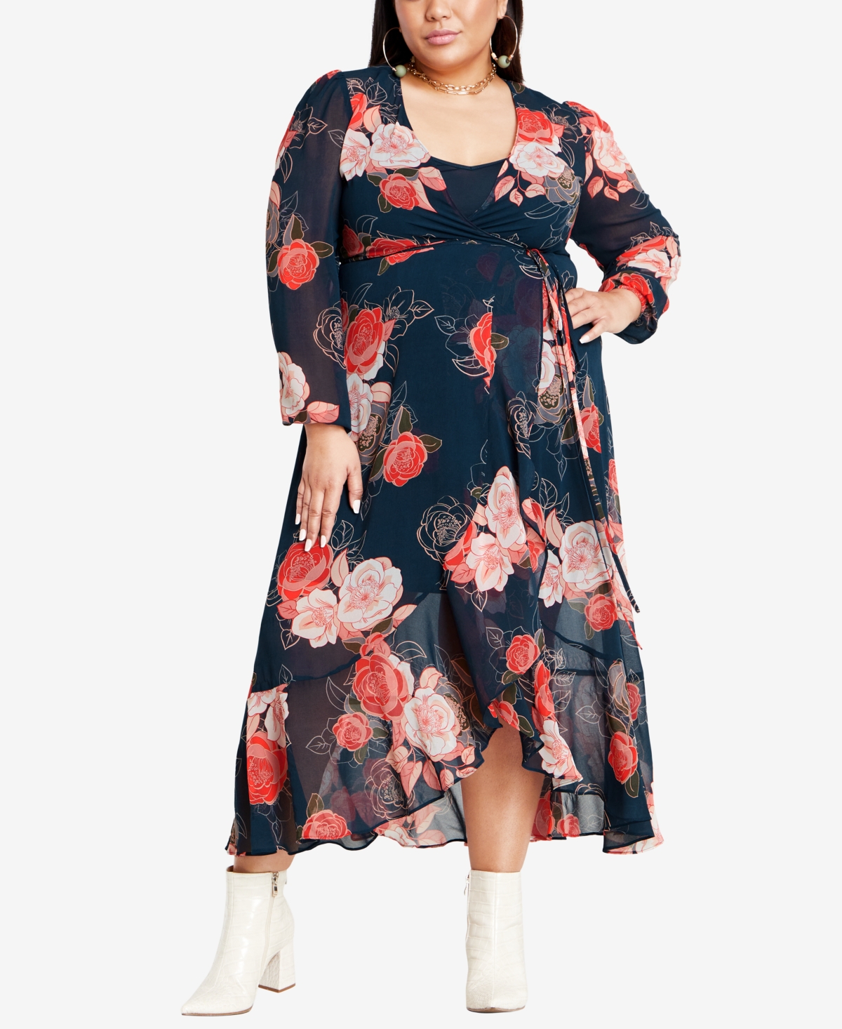 City Chic Trendy Plus Size Sadie Maxi Dress