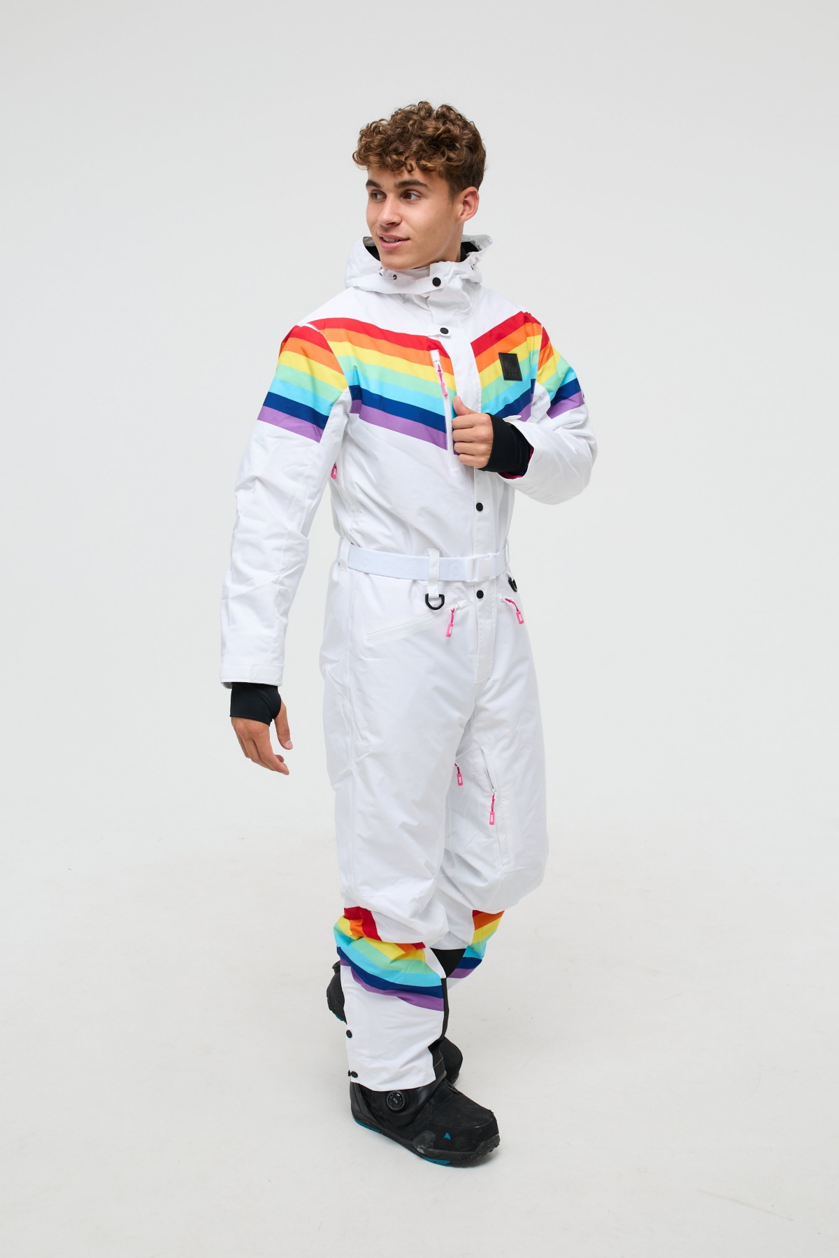 Oosc Men's Rainbow Road Ski Suit