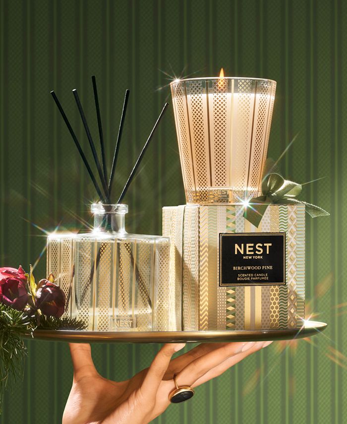NEST New York 2Pc. Birchwood Pine Candle & Reed Diffuser Gift Set Macy's