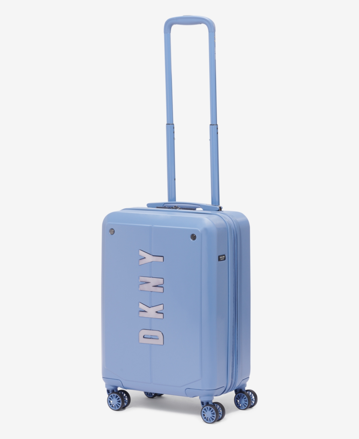 Dkny Nyc 20" Upright Carry-on In Blue Suede