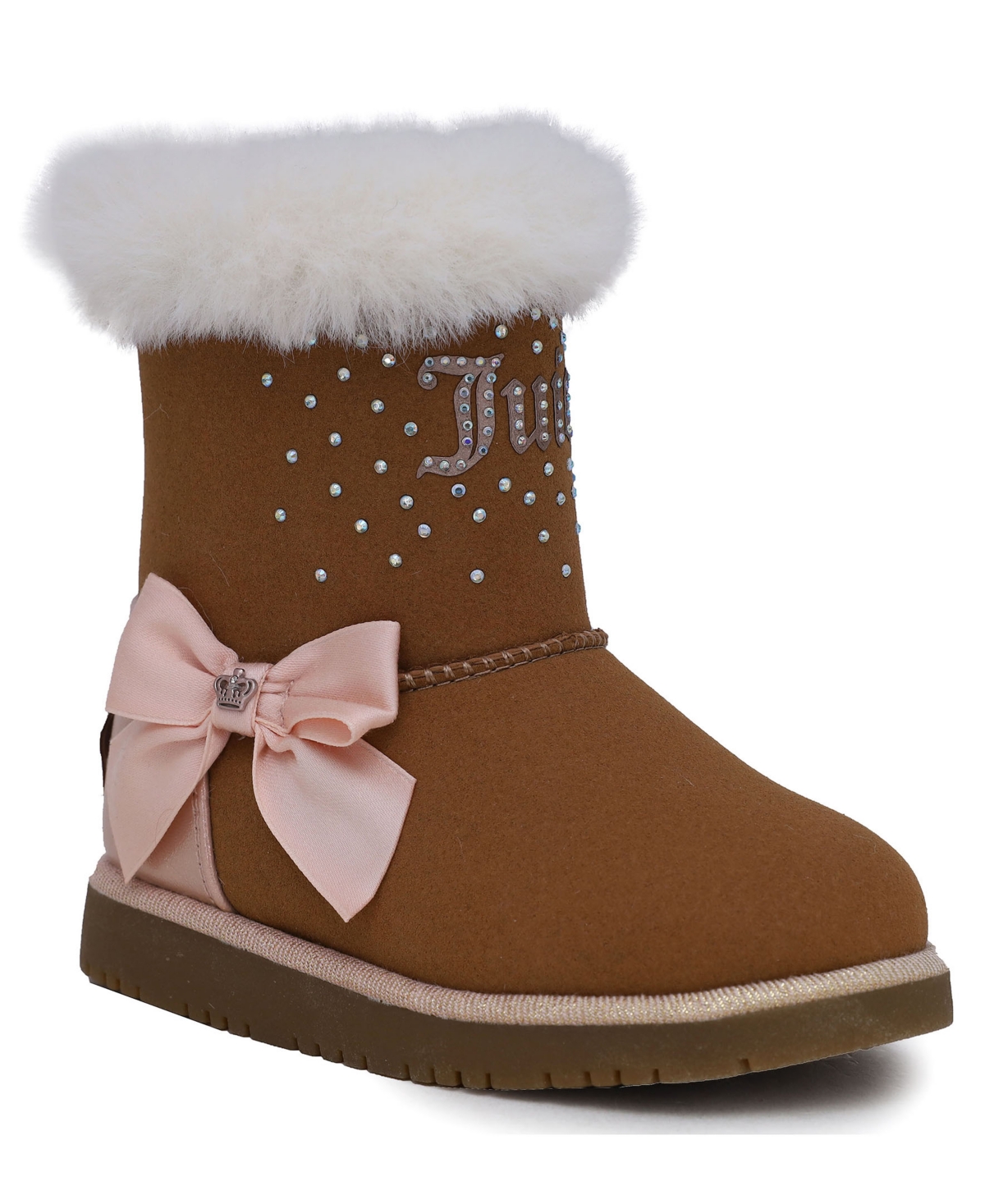 Juicy Couture Big Girls Lil Coronado 2 Cold Weather Boots In Chestnut