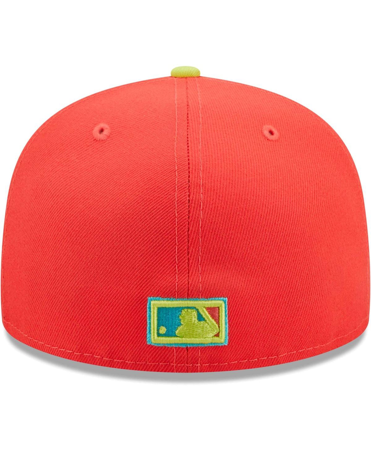 Men's New Era Neon Green New York Yankees Lava Highlighter Combo 59FIFTY Fitted Hat - Neon Green