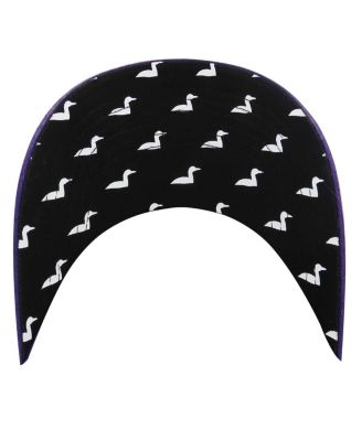 Women's Purple Minnesota Vikings Confetti Icon Clean Up Adjustable Hat