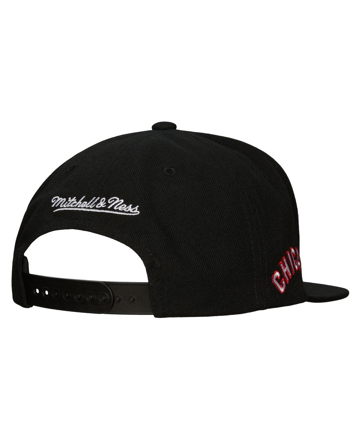 Mitchell & Ness Men's  Black Chicago White Sox Cooperstown Collection Evergreen Snapback Hat In Black