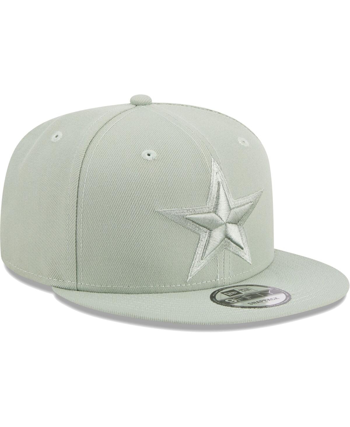 Shop New Era Men's  Green Dallas Cowboys Color Pack 9fifty Snapback Hat