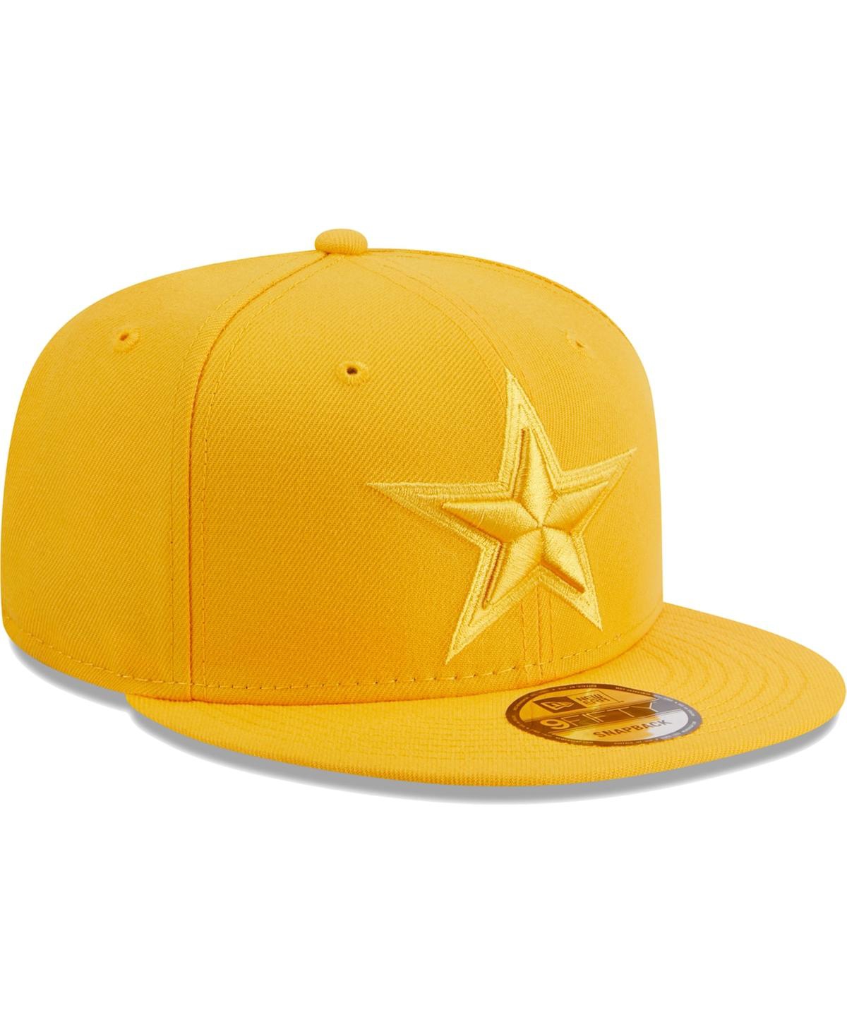 Shop New Era Men's  Gold Dallas Cowboys Color Pack 9fifty Snapback Hat