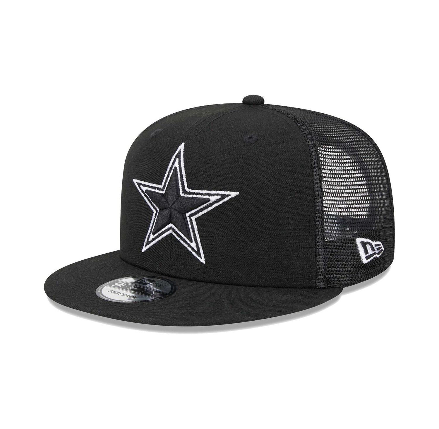 Men's Black Dallas Cowboys Main Trucker 9FIFTY Snapback Hat