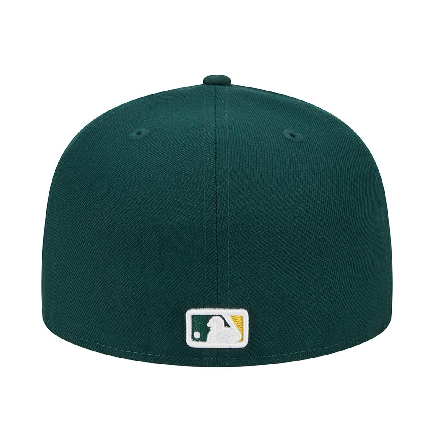 Мужская кепка New Era Green Oakland Athletics 1989 World Series Team Color 59FIFTY Fitted Hat — фото 5