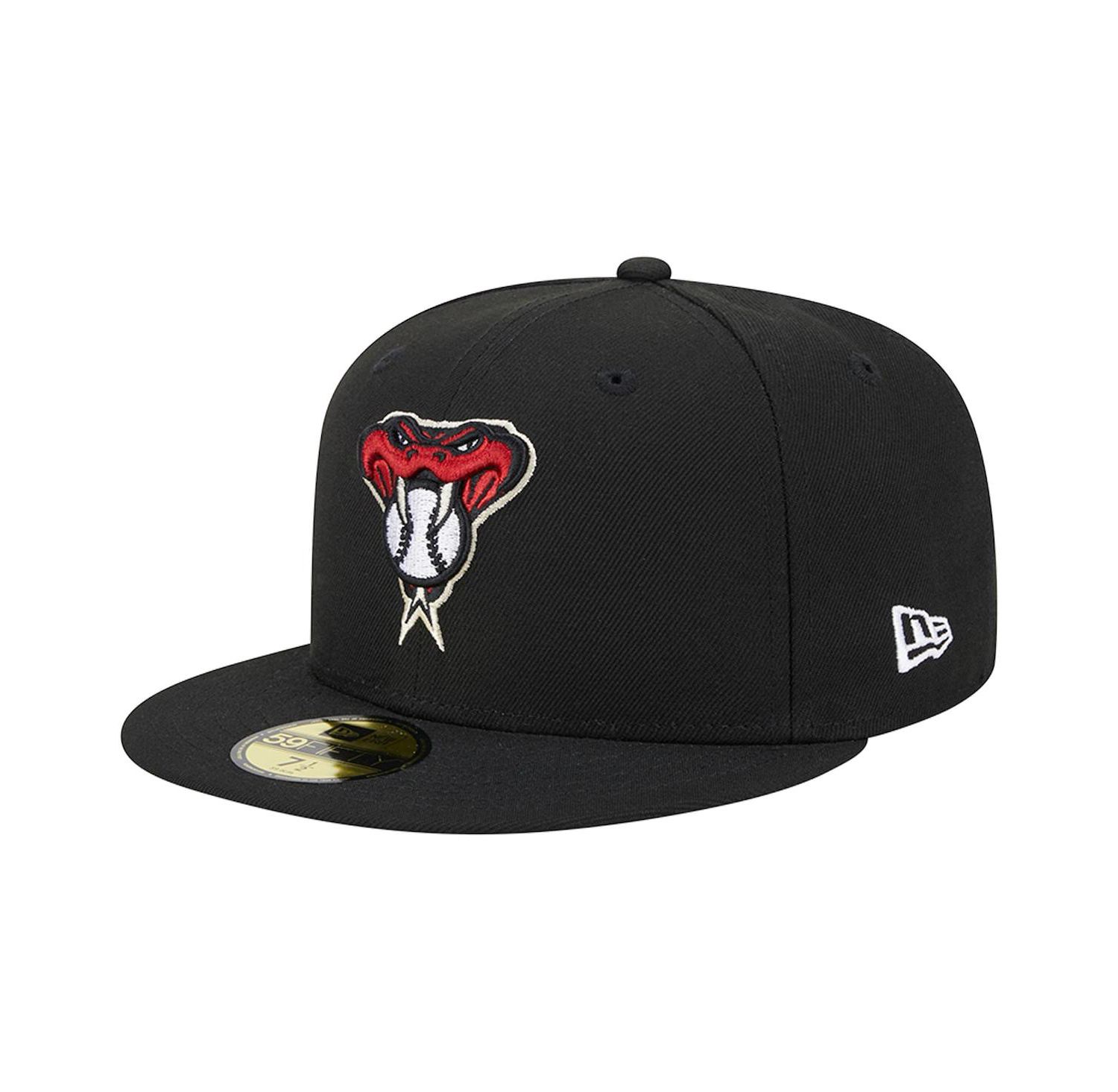 Men's Black Arizona Diamondbacks Alternate Logo 2001 World Series Team Color 59FIFTY Fitted Hat