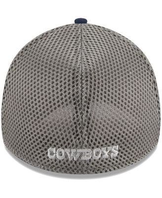 Men's Navy, Graphite Dallas Cowboys Main Neo 39THIRTY Flex Hat