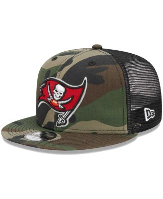 Big Boys and Girls Camo Tampa Bay Buccaneers Main Trucker 9FIFTY Snapback Hat