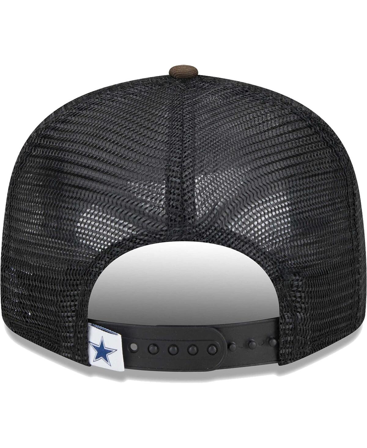 New Era Men's  Camo Dallas Cowboys Main Trucker 9fifty Snapback Hat In Camo